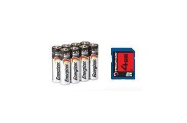 Image of Stealth Cam Field Ready Combo Kit - P18 6MP IR Trail Camera,8 AA Batteries and 4GB SD Card STC-P18CMO