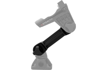 Image of Stealth Rod Holders Dual Pivot Short Extension, Black, DUPIVEXT -S