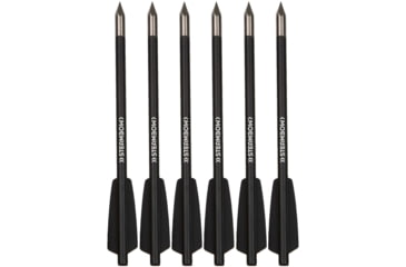Image of Steambow AR-Series Bodkin Arrows, Set of 6, Black, 401