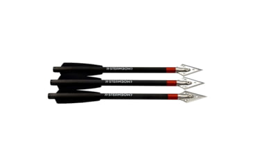 Image of Steambow AR-Series - Carbon Heavy Bodkin Hunting Arrows, Set of 10 pcs, Black, 641