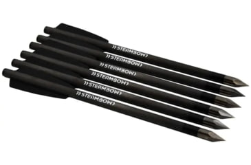 Image of Steambow AR-Series - Carbon Light Bodkin Arrows, set of 6 pcs, Black, 638