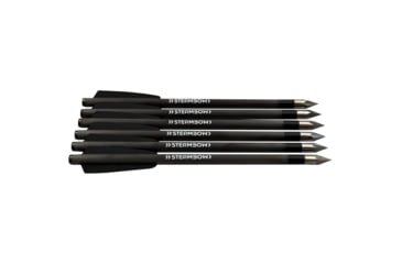 Image of Steambow AR-Series - Carbon Light Bodkin Arrows, set of 6 pcs, Black, 638