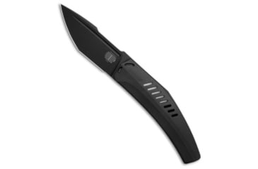 Image of Steel Addiction Knives Tashi Bharucha + Lee Williams Large Krypton Knife Black Ti 3.6" PVD, Black, Elmax, adult, BHQ-219993