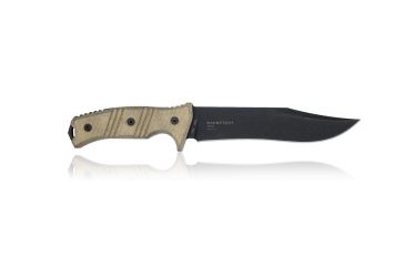 Image of Steel Will Chieftain Clip-Point Fixed Blade Knife, Green 1610