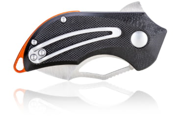 Image of Steel Will Kobold Folding Knife, 1.75in, D2, Drop Point, Satin Blade, G10 Anodized Handle, Black, SWF66-16
