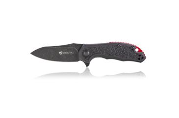 Image of Steel Will Modus Folding Knife, 2.75 inch, D2 Steel, Clip Point, Black, FRN Handle, Black F25M-18