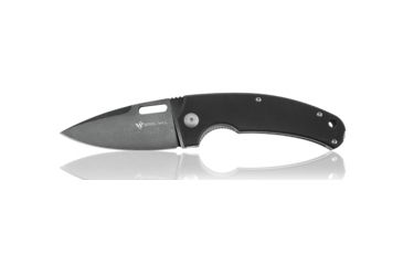 Image of Steel Will Piercer Folding Knife, 3.2in D2 Steel Blade, Black Stonewash, F40-09
