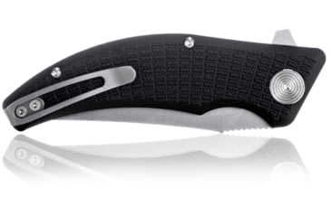 Image of Steel Will Sargas Folding Knife, 3.25in, D2, Clip Point, Satin Blade, G10 Anodized Handle, Black, SWF60-10