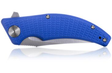 Image of Steel Will Sargas Folding Knife, 3.25in, D2, Clip Point, Satin Blade, G10 Anodized Handle, Blue, SWF60-11