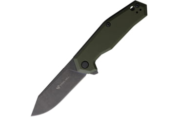 Image of Steel Will Tenet 2 Linerlock OD Green, SMGF3133