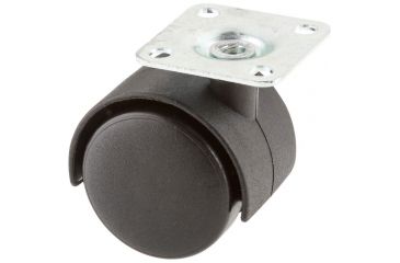 Image of Steelex 1-1/2in Nylon Swivel Caster, Plate Mount D2631