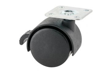 Image of Steelex 2in Nylon Swivel Caster, Plate Mount D2632
