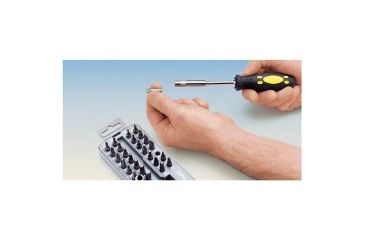Image of Steelex 30 Pc. 26 Bit Magnetic Screwdriver Set D2032