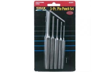 Image of Steelex Plus 5 Pc. Centerless Pin Punch Set D2261