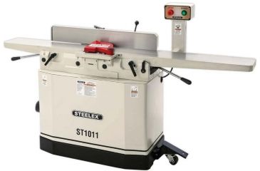 Image of Steelex 8in Jointer with Helical Cutterhead, Mobile Base and Parallelogram Beds ST1011