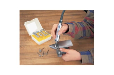 Image of Steelex Plus Diamond Grit Burr Set, 180 Grit, 50 pc., 1/8in. Shank D2474