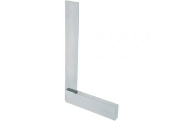 Image of Steelex Hardened Tempered Steel Precision Square, Polished, 5 in. Blade Length, 4 in. Beam Length D3384