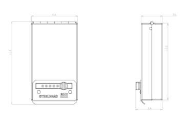 Image of Steelhead Outdoors Gen 3 Small Fast Access Pistol Box, Black, Small, SLC-6511C