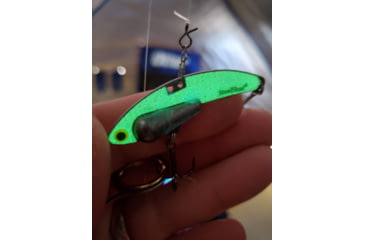 Image of SteelShad Heavy, 1/2 Oz, Glow Silver, SSL-10218