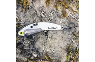 Image of SteelShad Heavy, 1/2 Oz, White Shad, SSL-10125