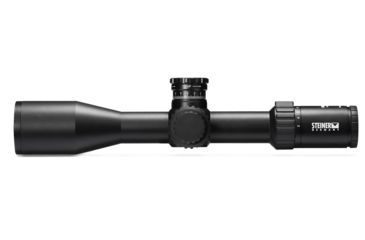 Image of Steiner M5Xi Military 3-15x50 mm Rifle Scope, 34 mm Tube, First Focal Plane, Black, Matte, Red MSR2 Reticle, Mil Rad Adjustment, 8707-MSR2