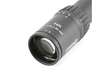 Image of Steiner 4-16x56 P4Xi Tactical Rifle Scope,34mm Tube,SCR Reticle, Black, 5221