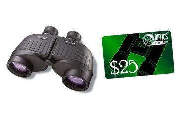 Image of Steiner 7x50 Marine Waterproof Rubber Armored Porro Prism Binocular and FREE 25 OpticsPlanet Gift Certificate, 575-KIT1