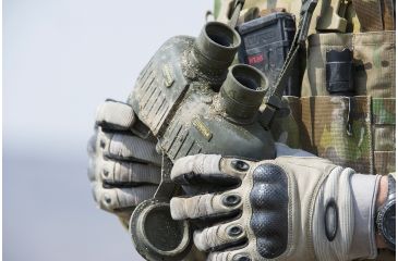 Image of Steiner 8x30mm M30r Military Porro Prism Binoculars with Mil Ranging Reticle, NBR Long Life Rubber Armoring, OD Green, 2640