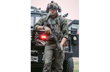 Image of Steiner DRS Defendu Reflex Sight, 1x, 1/2 MOA, Red Illuminated C2 Reticle, Black, 8503, EDEMO2