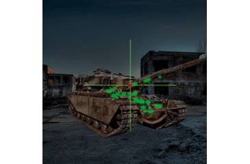 Image of EDEMO, Steiner Close Quarter Red Dot Thermal Sight, 2.5 MOA Dot Reticle, Black, 9510
