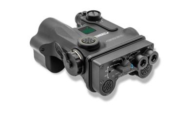 Image of Steiner DBAL-A4 Dual Beam Aiming Laser, 50mW Visible Red Laser, 50mW IR Pointer, 600mW IR Illuminator, 500 Lumen White Light, Restricted to LE/Mil only, Black, 10021