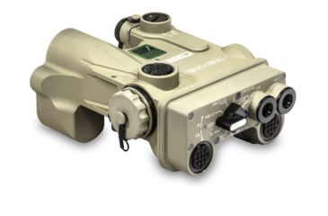 Image of Steiner DBAL-A4 Dual Beam Aiming Laser, 50mW Visible Red Laser, 50mW IR Pointer, 600mW IR Illuminator, 500 Lumen White Light, Restricted to LE/Mil only, Desert Sand, 10022