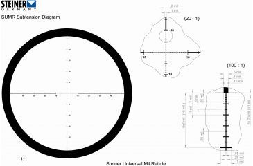 Image of Steiner 10x50 Military R SUMR Binoculars 536