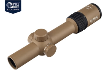 Image of DEMO, Steiner OPMOD P4Xi 1-4x24mm Tactical Illuminated Rifle Scope, 30mm Tube, Second Focal Plane P3TR Reticle, FDE, 5203
