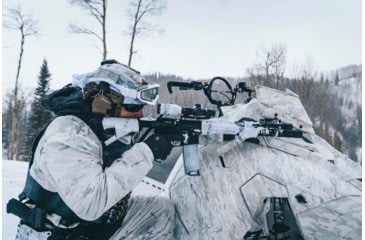 Image of Steiner P4Xi Rifle Scope, 1-4x24mm, 30mm Tube, Second Focal Plane, P3TR Reticle, Matte, Black, 5202