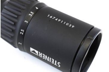 Image of Steiner P4Xi Rifle Scope, 1-4x24mm, 30mm Tube, Second Focal Plane, P3TR Reticle, Matte, Black, 5202