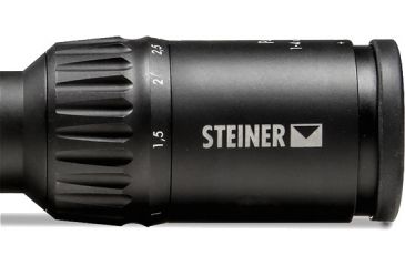 Image of Steiner P4Xi Rifle Scope, 1-4x24mm, 30mm Tube, Second Focal Plane, P3TR Reticle, Matte, Black, 5202