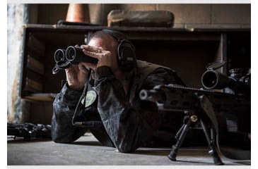 Image of Steiner T1042r 10x42mm Roof Prism Tactical Binoculars, NBR Long Life Rubber Armoring, Charcoal, 2006