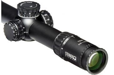 Image of Steiner T5Xi 5-25x56 mm Rifle Scope, 34mm Tube, First Focal Palne, Red SCR Reticle, Matte, Black, 5122