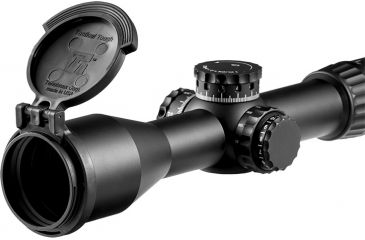 Image of Steiner T5Xi 5-25x56 mm Rifle Scope, 34mm Tube, First Focal Palne, Red SCR Reticle, Matte, Black, 5122
