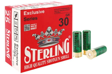 Image of Sterling Exclusive Series 12 Gauge 1/16oz 2 3/4 in Number 5 Shotgun Ammo, 25 Rounds, 8698779950613