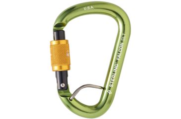 Image of Sterling Falcon Talon Screwlock Pear Carabiners, Small, HWFALCONSLT