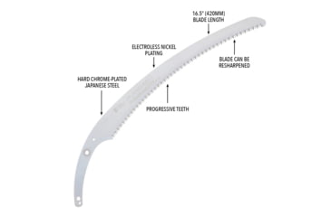 Image of Silky Sugoi Hand Saw, Black/Yellow, 420mm, 390-42