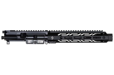 Image of Stern Defense AR-15 10in Upper Receiver, 8.5in 9mm Barrel, MLOK Rail, SD BU9 Bolt, SD CH1 Charging Handle, SD HBC Blast Can, Black, 015-SD10INCHMOD5-KK