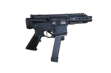 Image of Stern Defense SD 4in MOD4 .40SW Upper Receiver Assembly, 4in M-LOK Handguard, .578-28 TPI, 1-16 Twist Rate, Black, 015SD4INMD4ML4INBR40SWKK