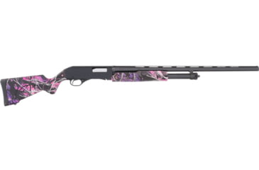 Image of Stevens Arms 320 Field 3in Field Pump Youth Shotgun, 20 Gauge, 26in BBL, Synthetic Muddy Girl Stock, Blued, 22560