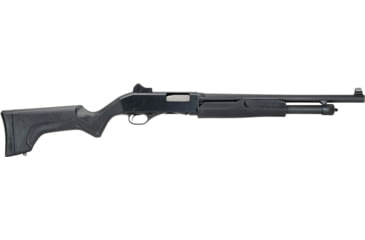 Image of Stevens Arms 320 Security 3in Field Pump Shotgun, 12 Gauge, 18.5in BBL, Synthetic Black Stock, Ghost Ring, 5RD Capacity, Blued Black, 19487