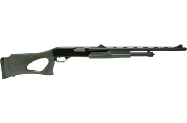 Image of Stevens Arms 320 Turkey 3in Thumbhole Pump Shotgun, 20 Gauge, 22in BBL, Synthetic Black/Od Green Stock, Blued Blue, 23251