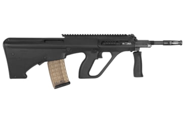 Image of Steyr AUG A3 Semi-Auto Rifle, 5.56x45mm NATO, 16 in barrel, 1-9 Twist, Muzzle Brake, 30 Rounds, AUGM1BLKEXT-FRRMPG