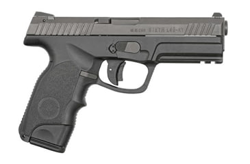 Image of Steyr L-A1-Series Pistol, .40 S&amp;W, 4.52 in barrel, black polymer frame, integrated polymer grip, recoil operated semi-automatic, double-action only, trigger and internal firing pin safety, triangular/trapezoid, 12 round magazine, ST-L-A1-SERIES-FRRMPG